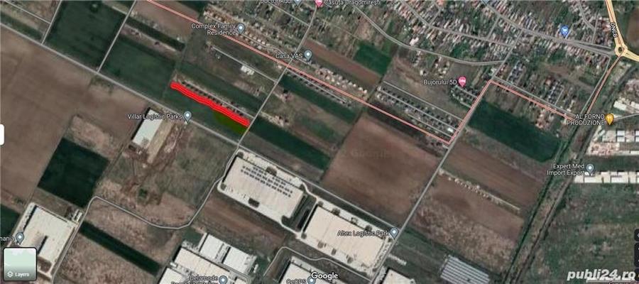 Teren de 7900 mp, în Dragomirești-Deal