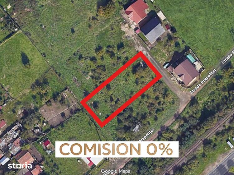 COMISION 0%, Teren Intravilan, 651mp, 16 ml Front, Freidorf, Timisoara - 3