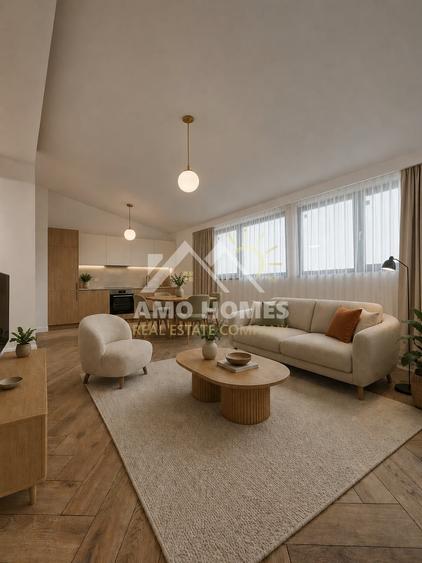 Apartament cu 2 camere semidecomandat în Domenii