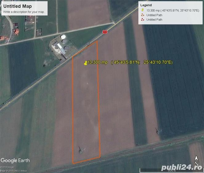 Teren de 13300 mp, în Hărman