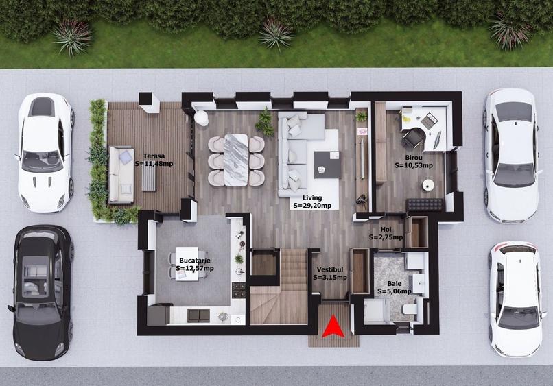 Teren Construcții intravilan de 7458 mp, în Balotești