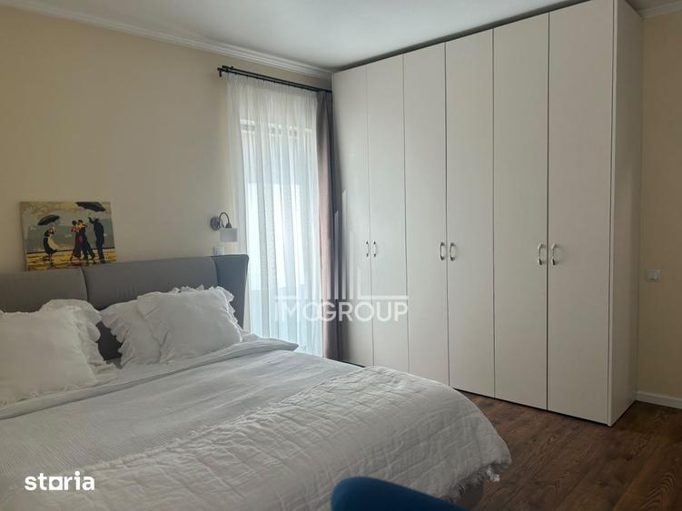 Apartament cu 2 camere decomandat, mobilat în Borhanci