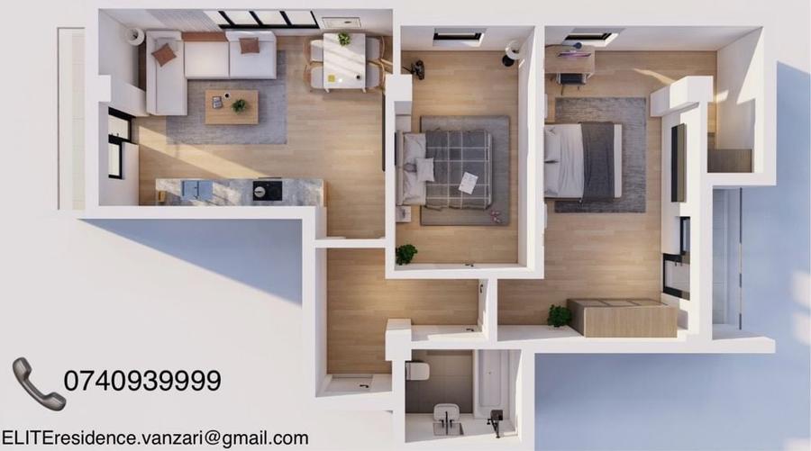 Apartament cu 3 camere decomandat în Rădăuți