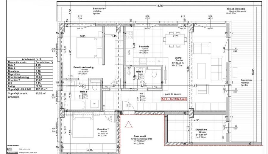 Soarelui – Braytim | Proiect Nou | Lift | Apartamente & S.A.D.-uri - 7