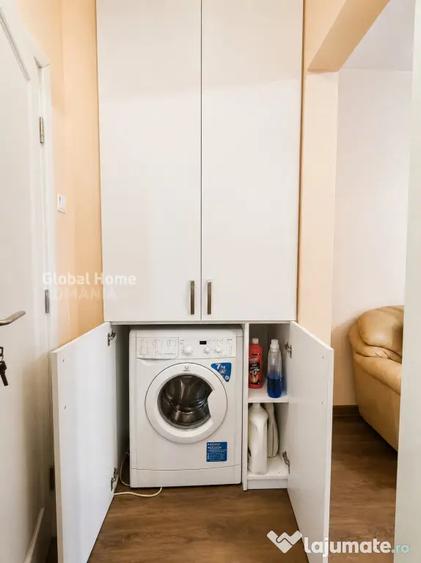 Apartament cu 2 camere semidecomandat, mobilat în Domenii