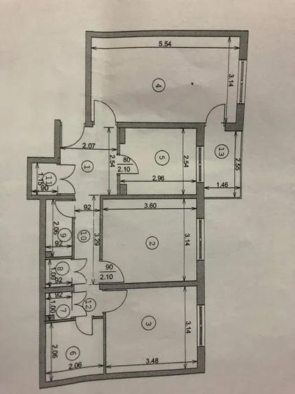 Apartament cu 3 camere decomandat, mobilat în Pantelimon