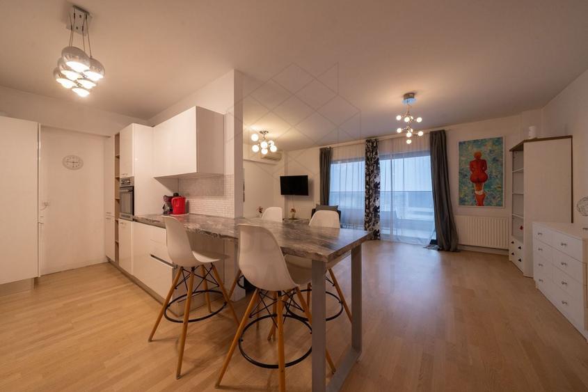 Apartament cu 2 camere decomandat, mobilat în Floreasca