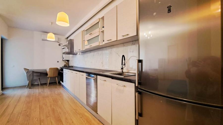 Apartament cu 2 camere semidecomandat, mobilat în Tunari