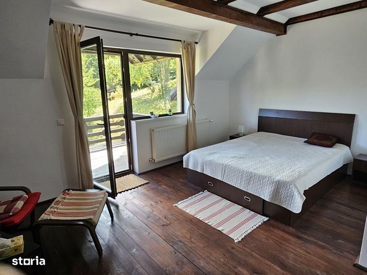 Casă cu 4 camere cu Teren 6842 Mp în Brădetu