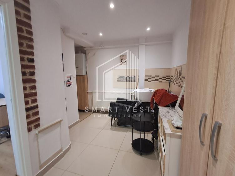 Apartament cu 2 camere semidecomandat, mobilat în Central