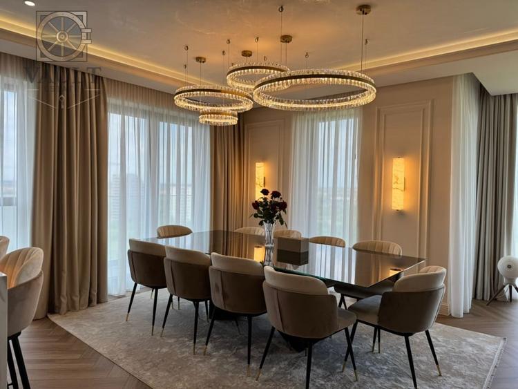 Penthouse cu 5 camere decomandat, mobilat în Pipera