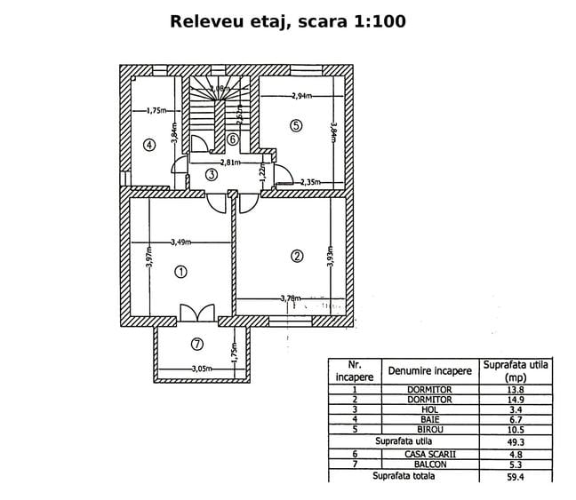 Casă cu 4 camere cu Teren 306 Mp în Dămăroaia