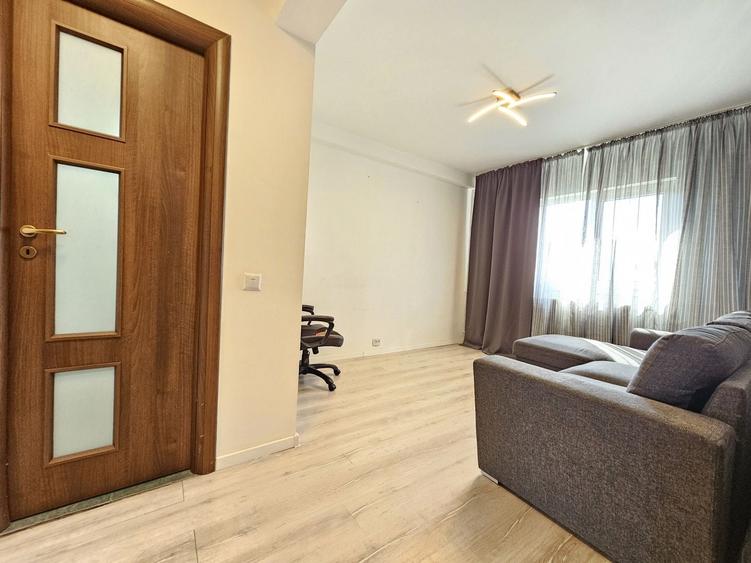 Apartament cu 3 camere semidecomandat, mobilat în Iancului