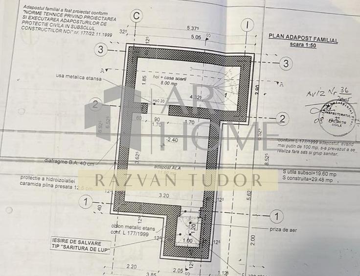 Casă individuală cu 6 camere cu Canalizare în Central