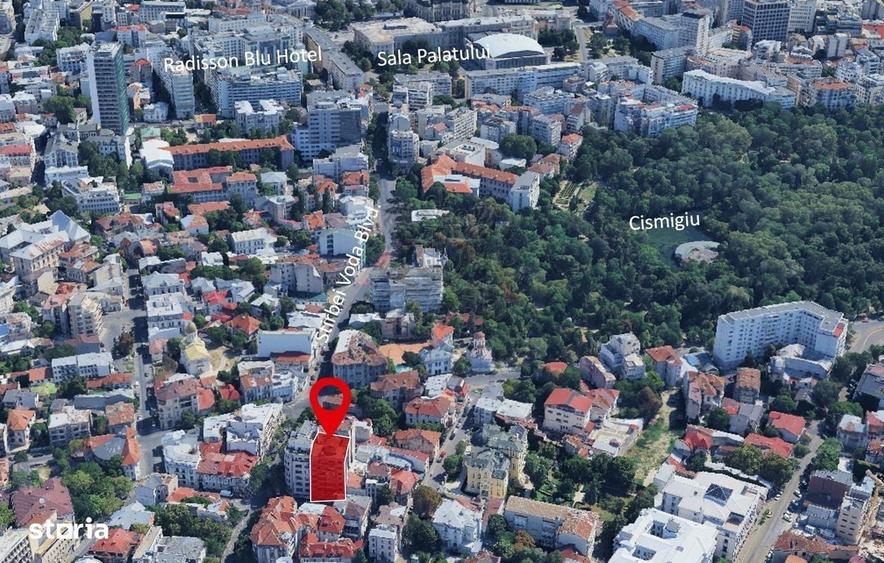 Apartament cu 4 camere în Cișmigiu