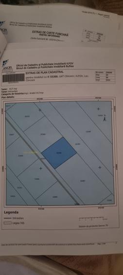 Teren de 477 mp, în Clinceni