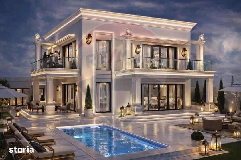Casă cu 5 camere cu Teren 495 Mp în Malu Mare