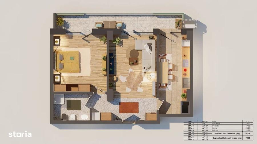 Apartament 2 camere - Shopping City - 6