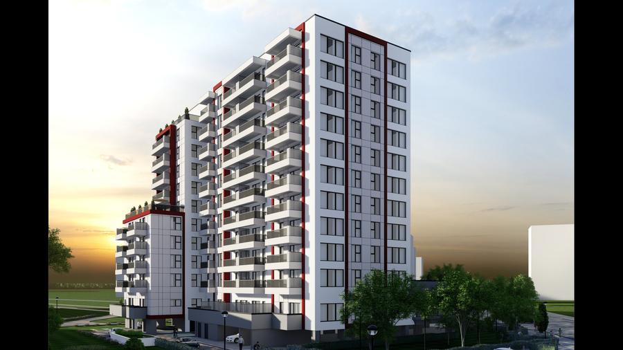 Apartament cu 2 camere semidecomandat în Străulești