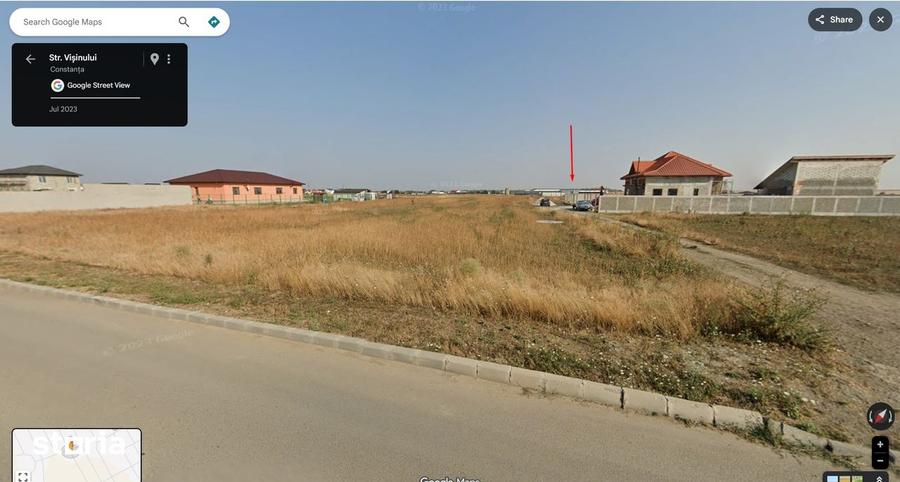 Teren de 500 mp, în Cumpăna