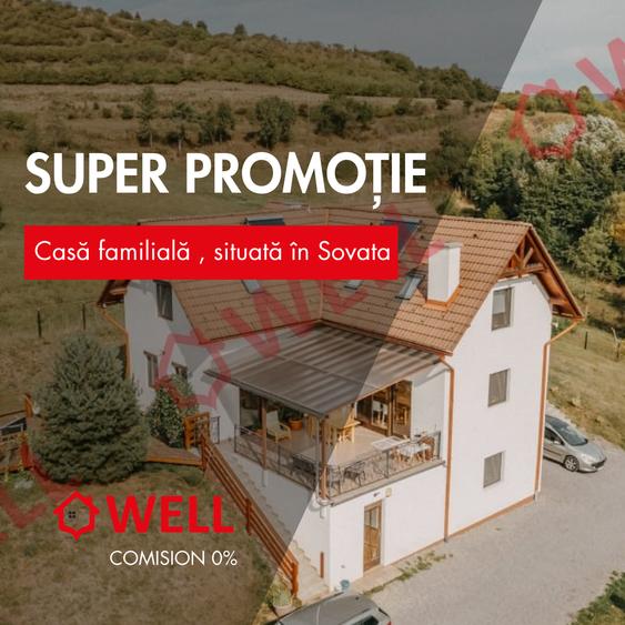 Casă individuală cu 4 camere cu Teren 2800 Mp în Sovata