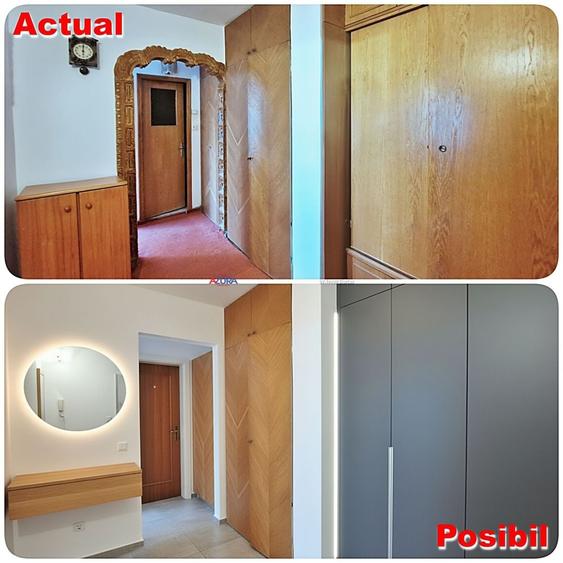 Apartament cu 2 camere decomandat, mobilat în Popa Șapcă