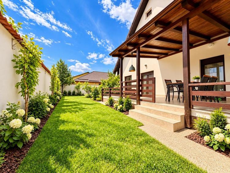 Casă individuală cu 5 camere cu Teren 420 Mp în Corbeanca