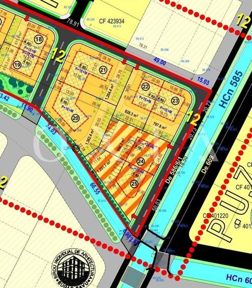 Teren Construcții intravilan de 4252 mp, în Moșnița Nouă