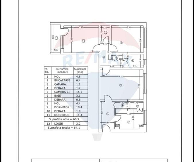 Apartament 3 camere Ultracentral in Slobozia - 12
