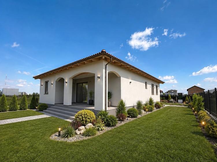 Casă individuală cu 4 camere cu Teren 530 Mp în Giroc
