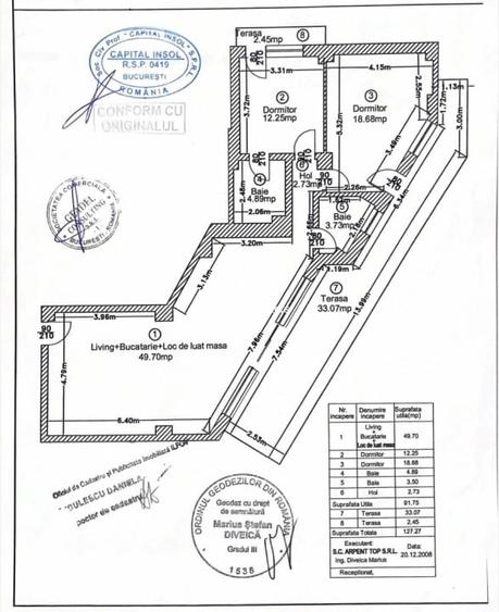 Apartament cu 3 camere, mobilat în Pipera