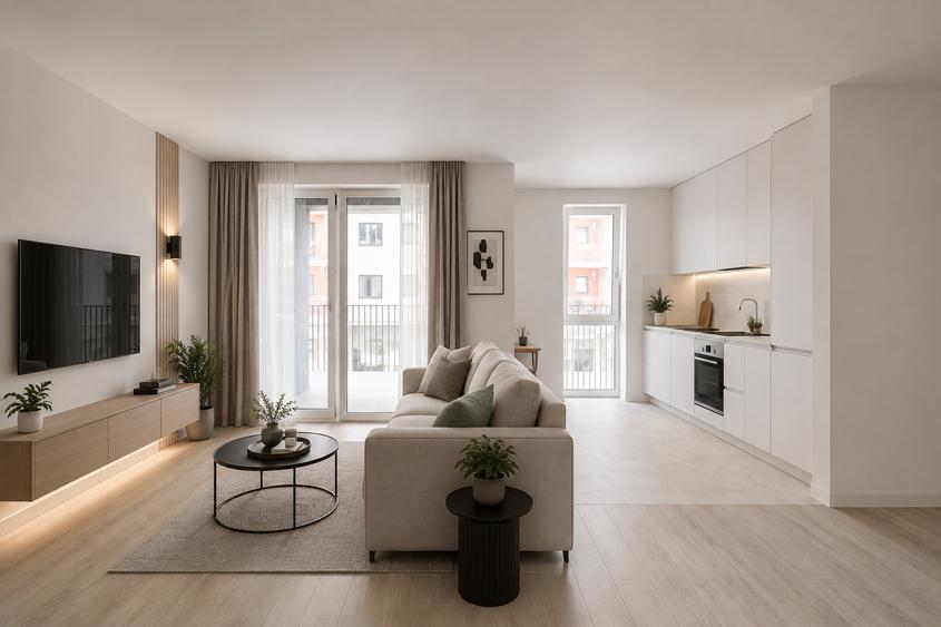 Sunbelt by Sevil | 2 camere | 55,75 mp utili, Terasă 13,50 mp, Parcare subterană - 3