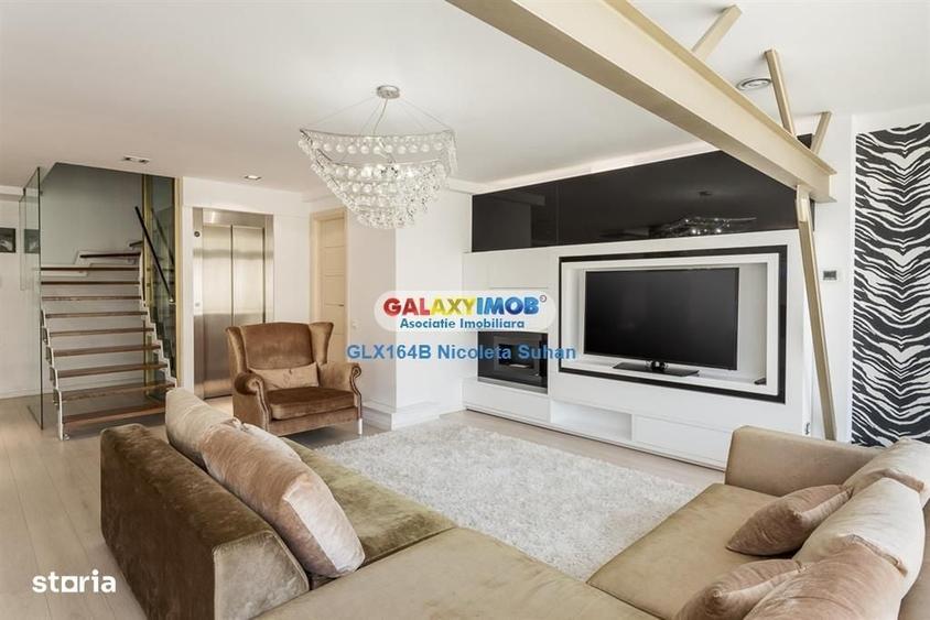 Triplex 5 Camere Lift Interior -Herastrau\/Nordului 2 Parcari Subtera - 6