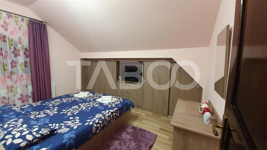 Apartament de inchiriat  56 mpu 2 camere mansarda in vila Selimbar - 4
