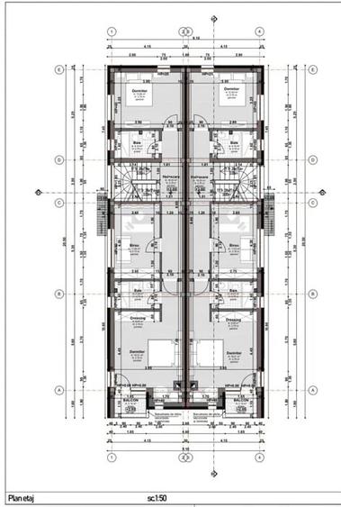 Duplex cu 5 camere cu Canalizare în Iris