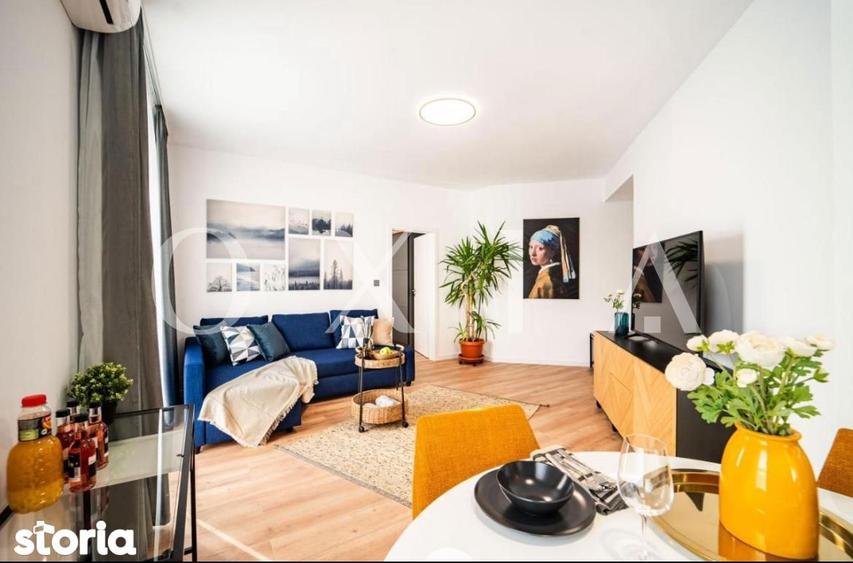 Apartament cu 2 camere, mobilat în Blașcovici