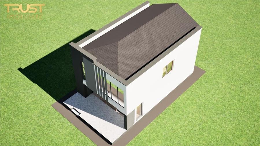 Casă cu 3 camere cu Teren 650 Mp în Sânpetru