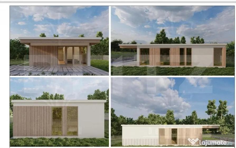 Casă cu 2 camere cu Teren 300 Mp în Central