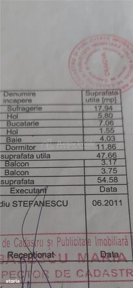 Apartament cu 2 camere decomandat în Valea Rosie