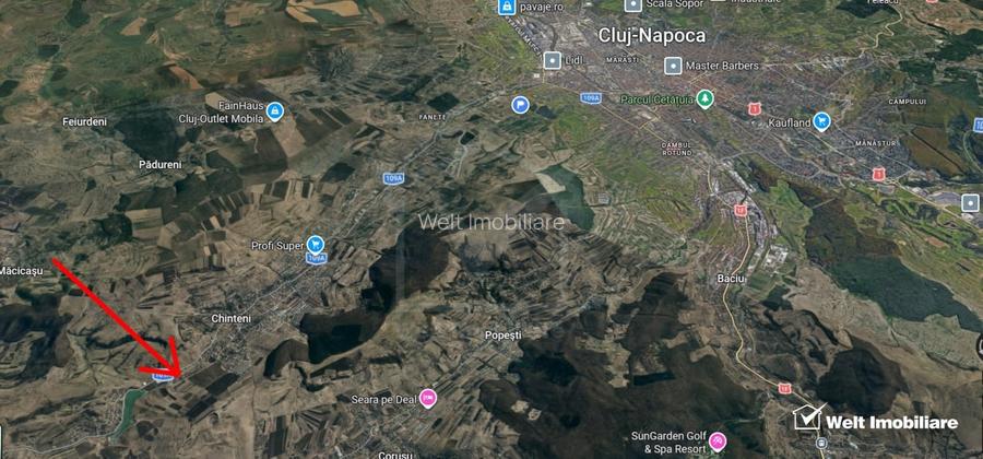 Construieste imediat! 2 parcele de teren cu AC si PTH pentru duplex in Chineteni