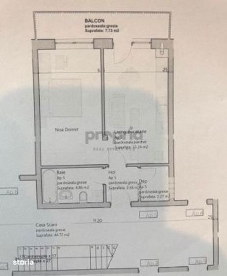 Apartament cu 2 camere, mobilat în Sânpetru