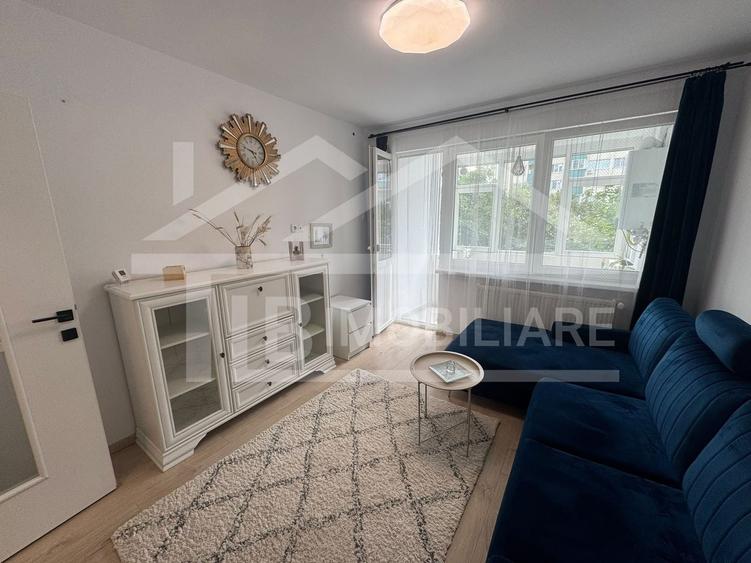 Apartament cu 2 camere decomandat, mobilat în Tudor