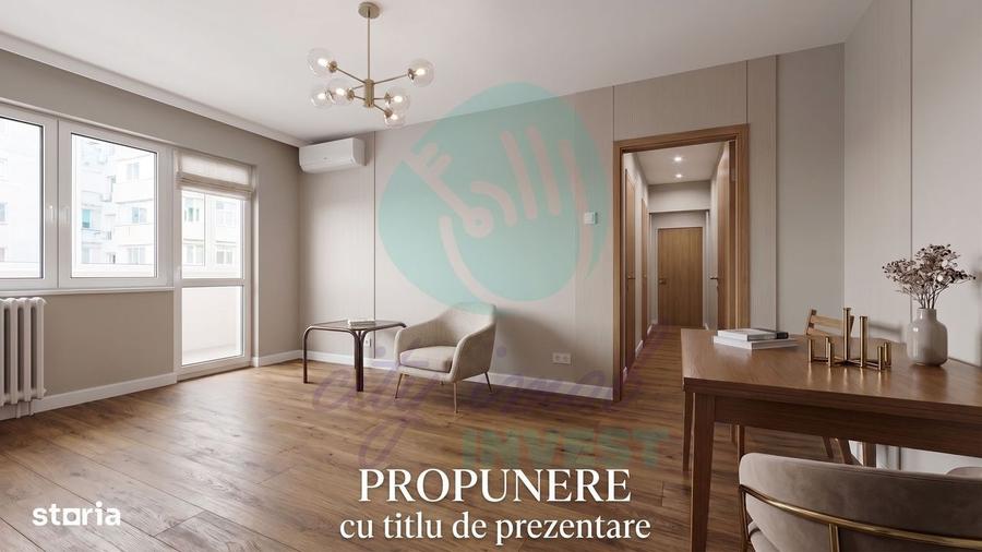 Apartament cu 3 camere semidecomandat în Lacul Tei