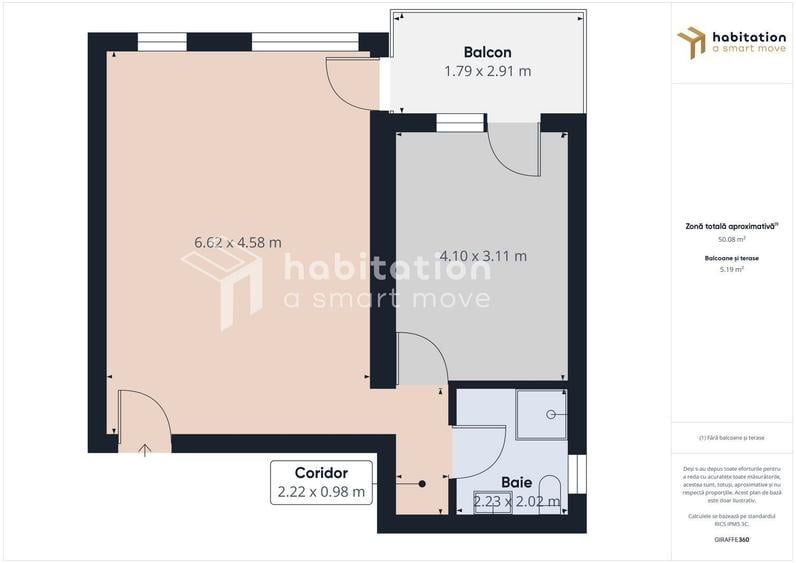 Apartament cu 2 camere decomandat, mobilat în Calea Urseni