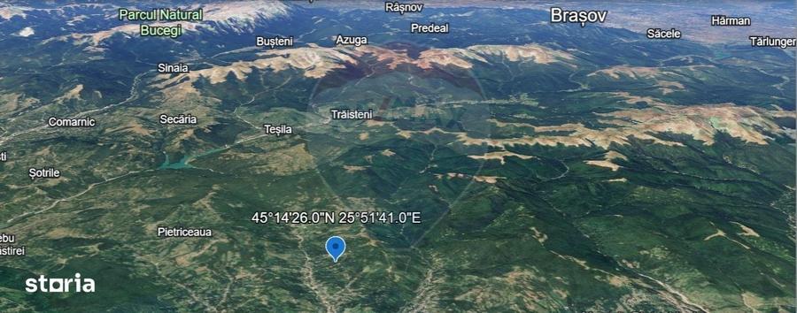 Teren de 4972 mp, în Bertea