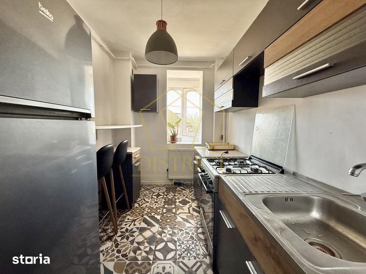 Apartament cu 2 camere semidecomandat în Olimpia-Stadion