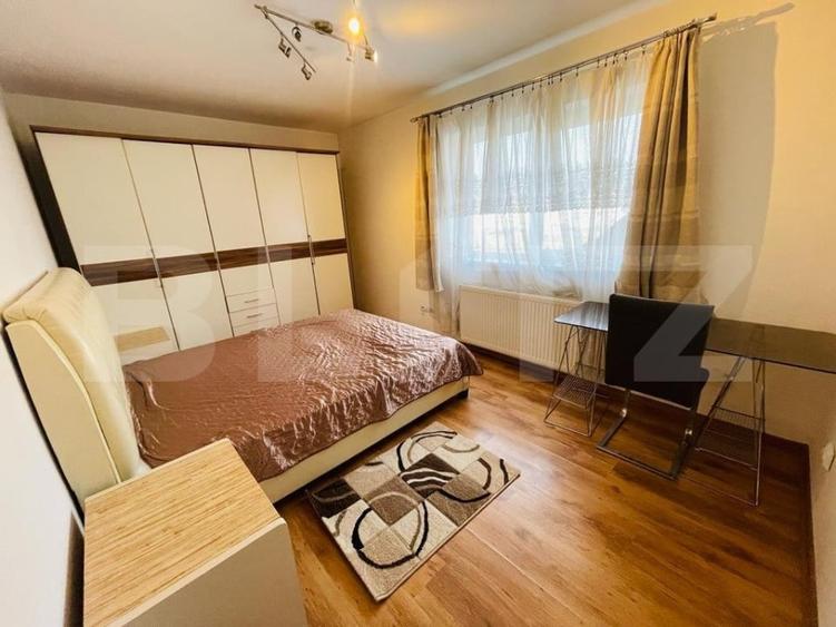 Apartament cu 3 camere semidecomandat, mobilat în Florești