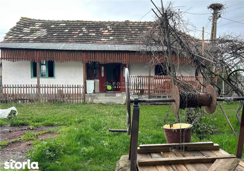 Casă cu 2 camere cu Teren 1850 Mp în Dobârlău