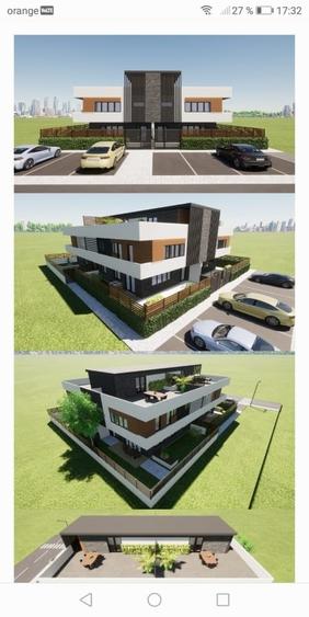 Duplex cu 4 camere cu Canalizare în Florești
