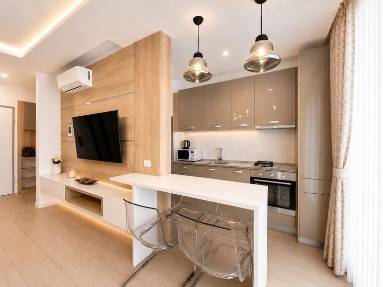 Apartament cu 2 camere decomandat, mobilat în Mamaia